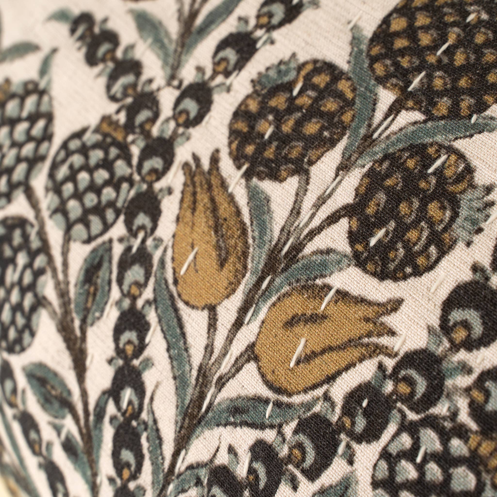 14x31 Tropicana Kantha Pillow