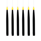 Hanging Black Taper Candle