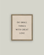 Do Small Things