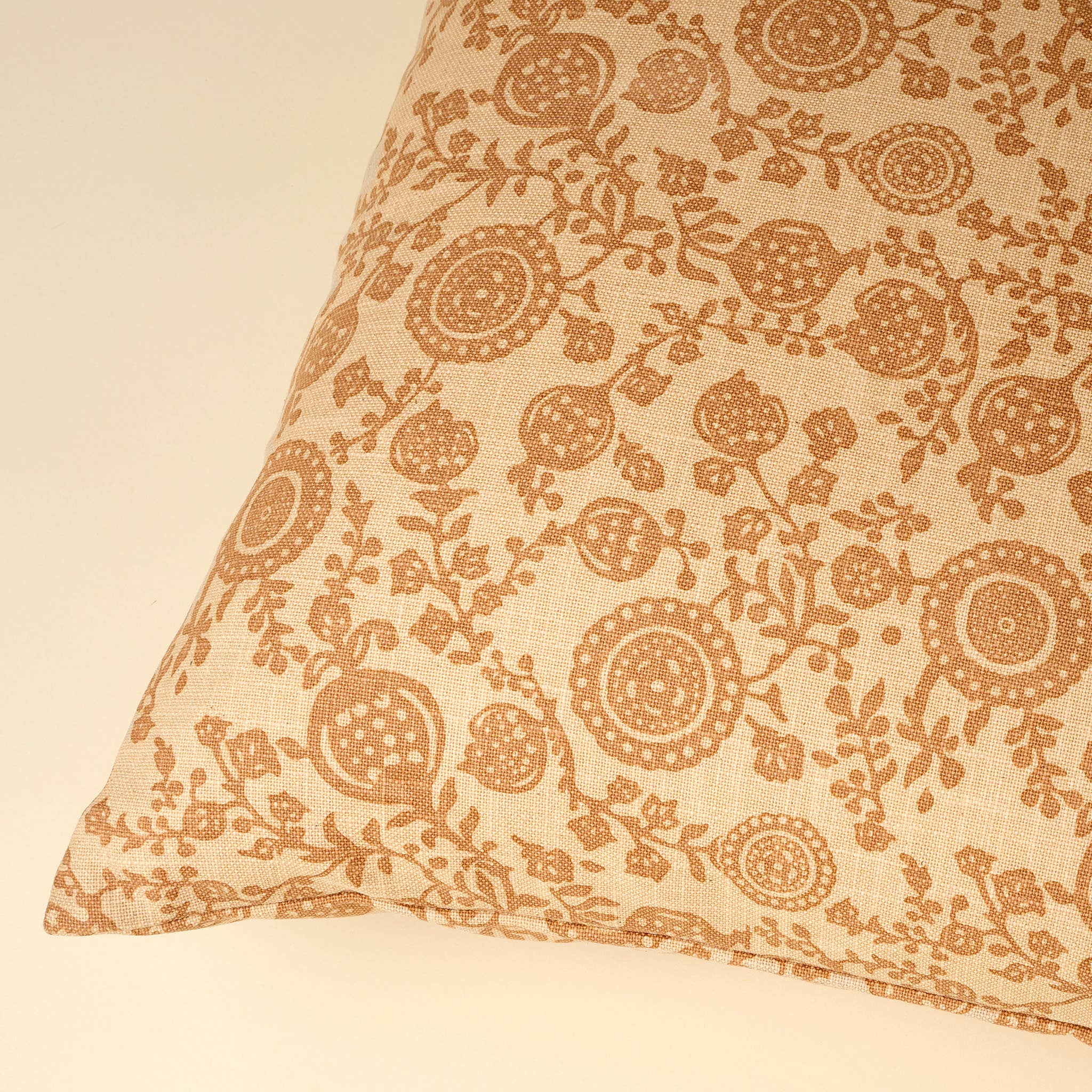 20x20 Pomegranate Pillow-Terracottta