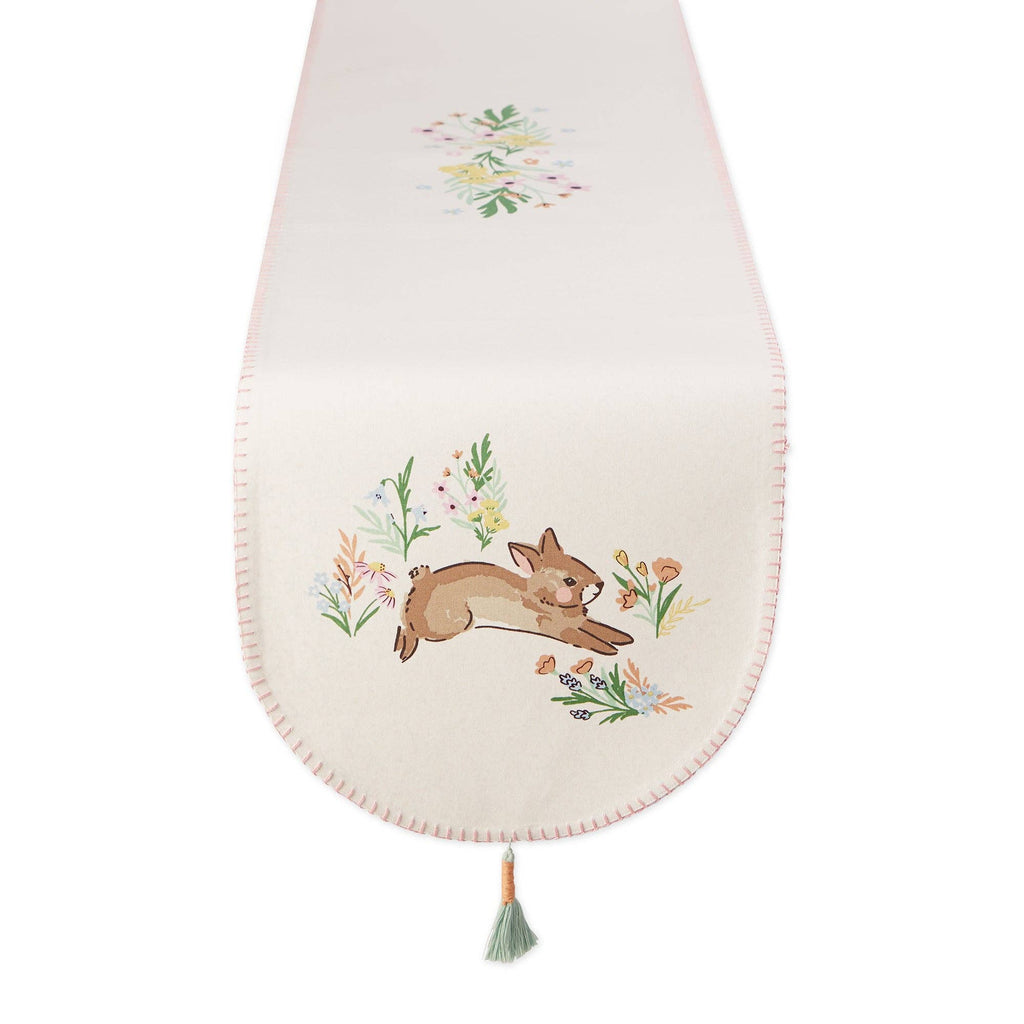 Bunny Embellished Table Runner