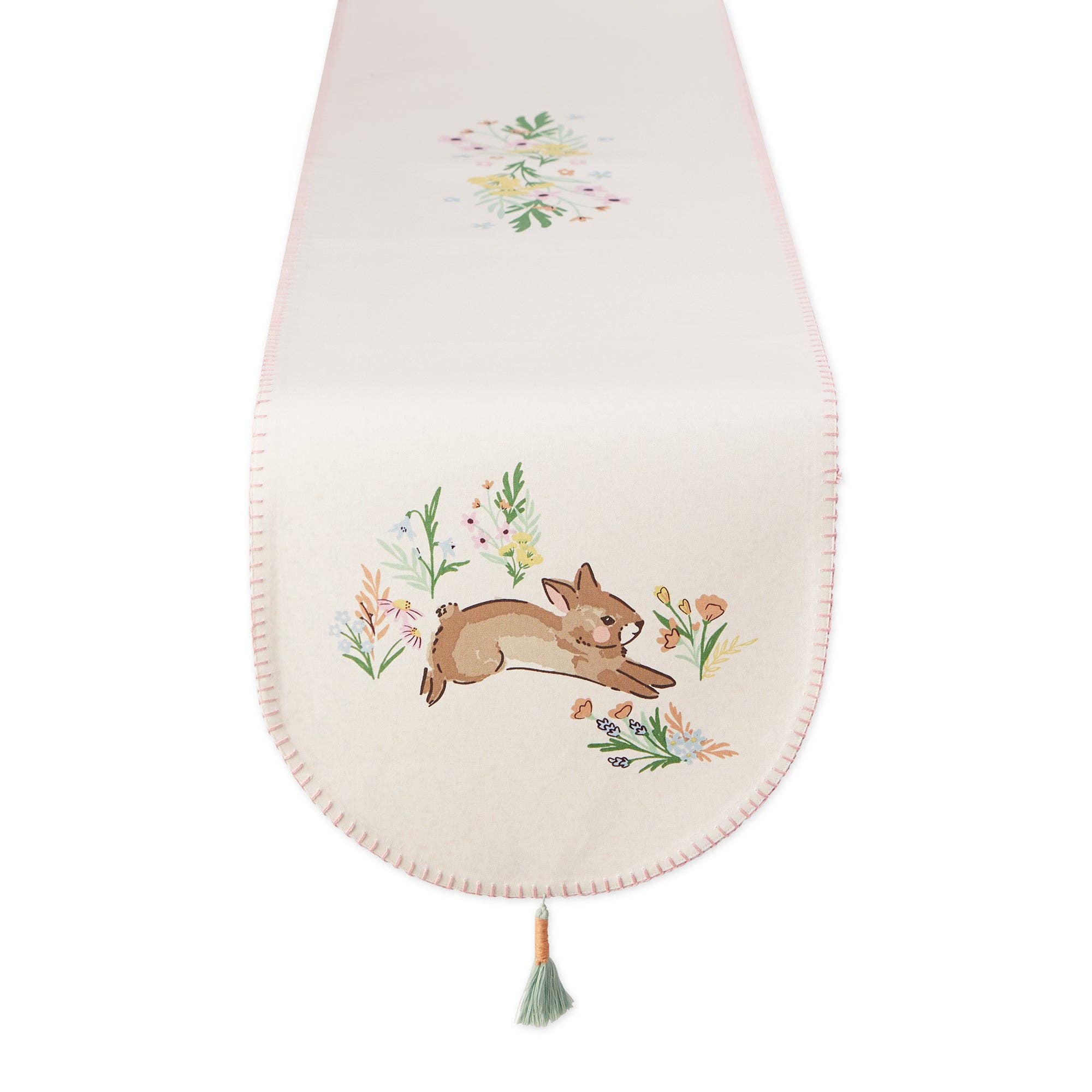Bunny Embellished Table Runner