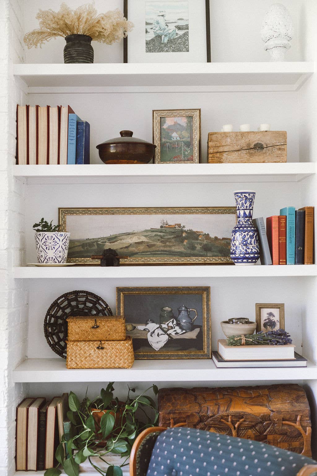 Still Life with Kettle Framed Antique Art