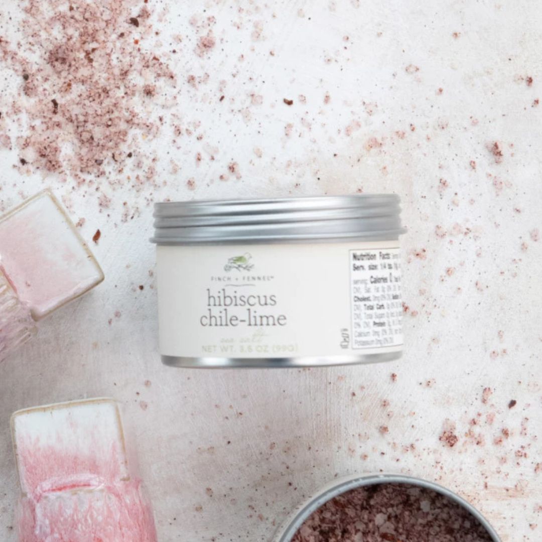 Hibiscus Chili-Lime Sea Salt - 6oz