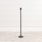 32.5" Black Tall Taper Candlesstick