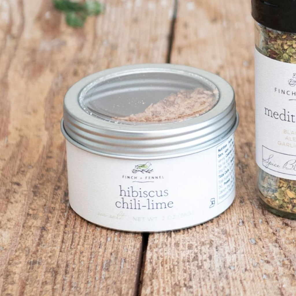 Hibiscus Chili-Lime Sea Salt - 6oz