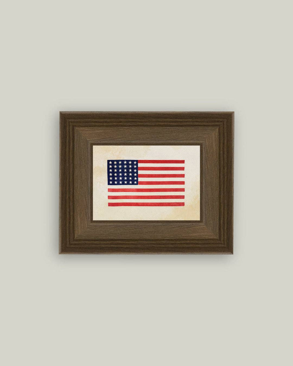 Thirty-Six Star Flag Framed