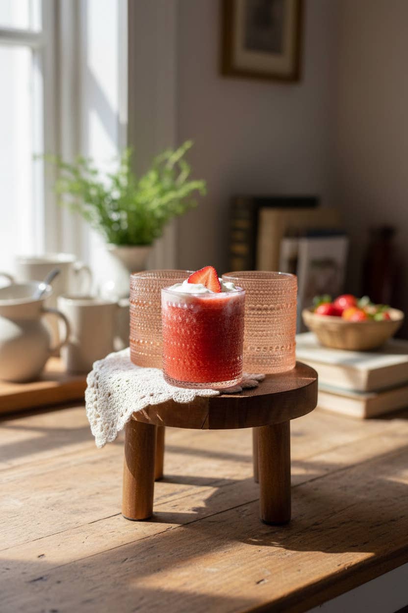 Round Stool Pedestal