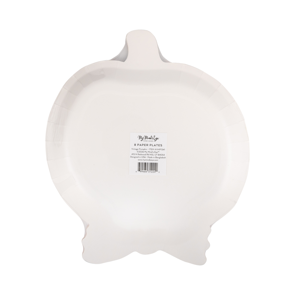 Vintage Pumpkin Plate
