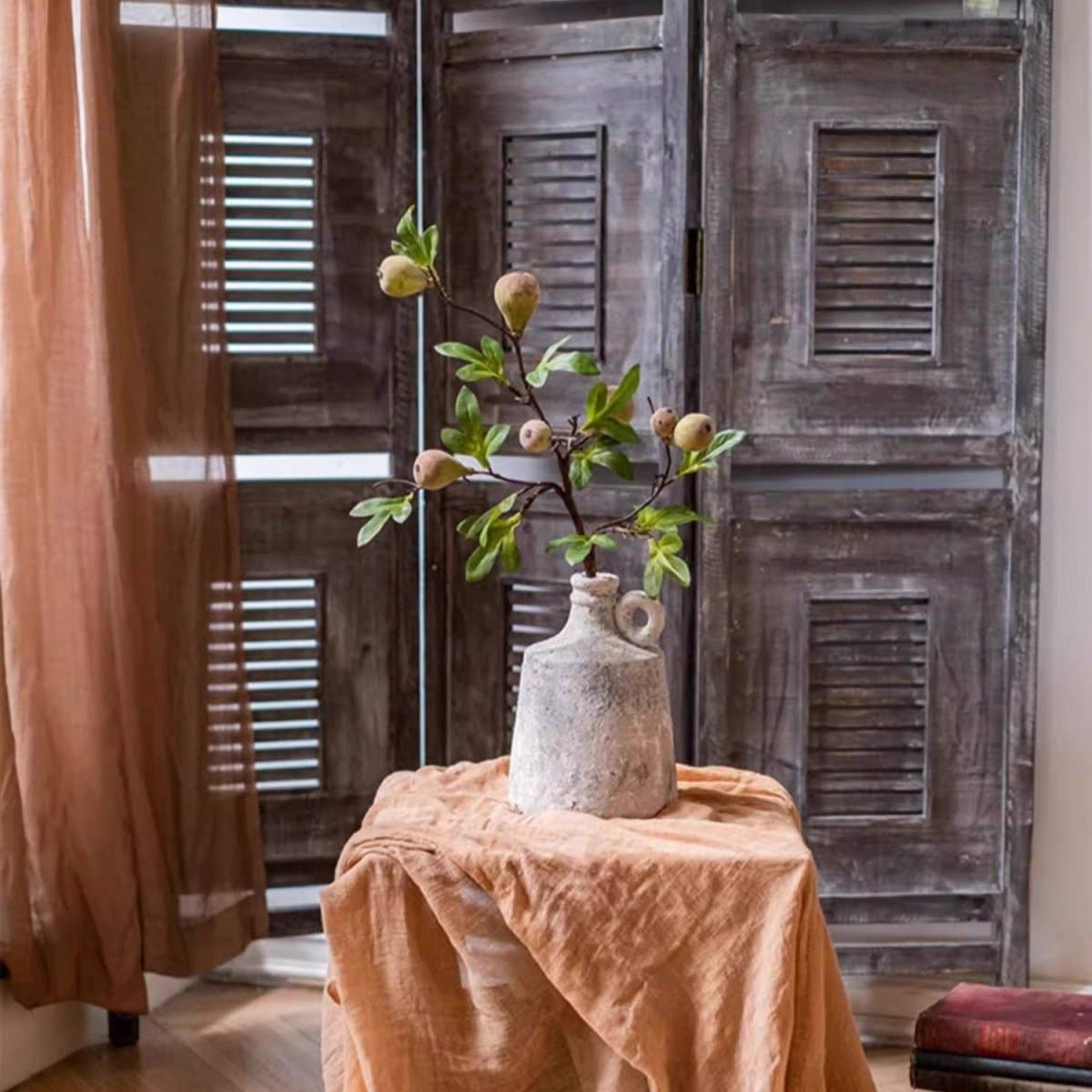 Wild Garden Faux Fig Stem 35.4"
