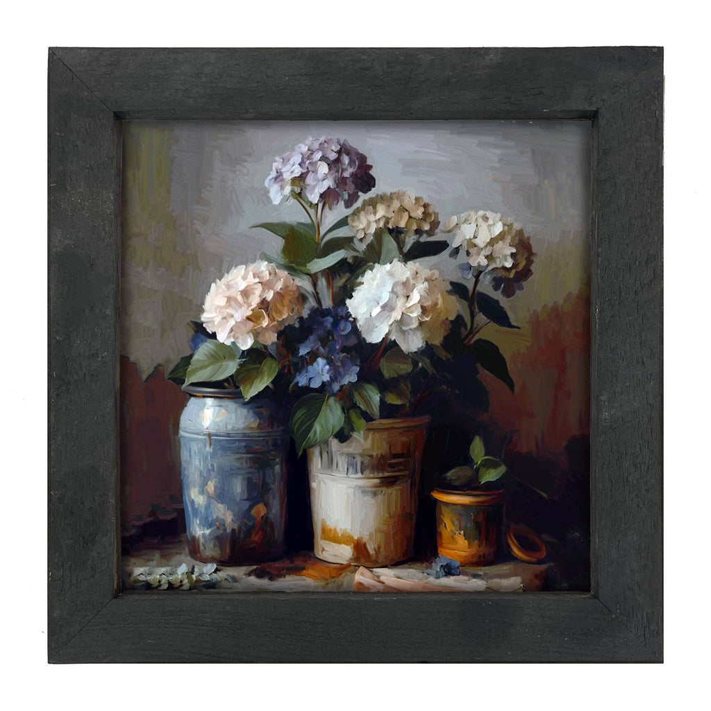 Rustic Hydrangeas
