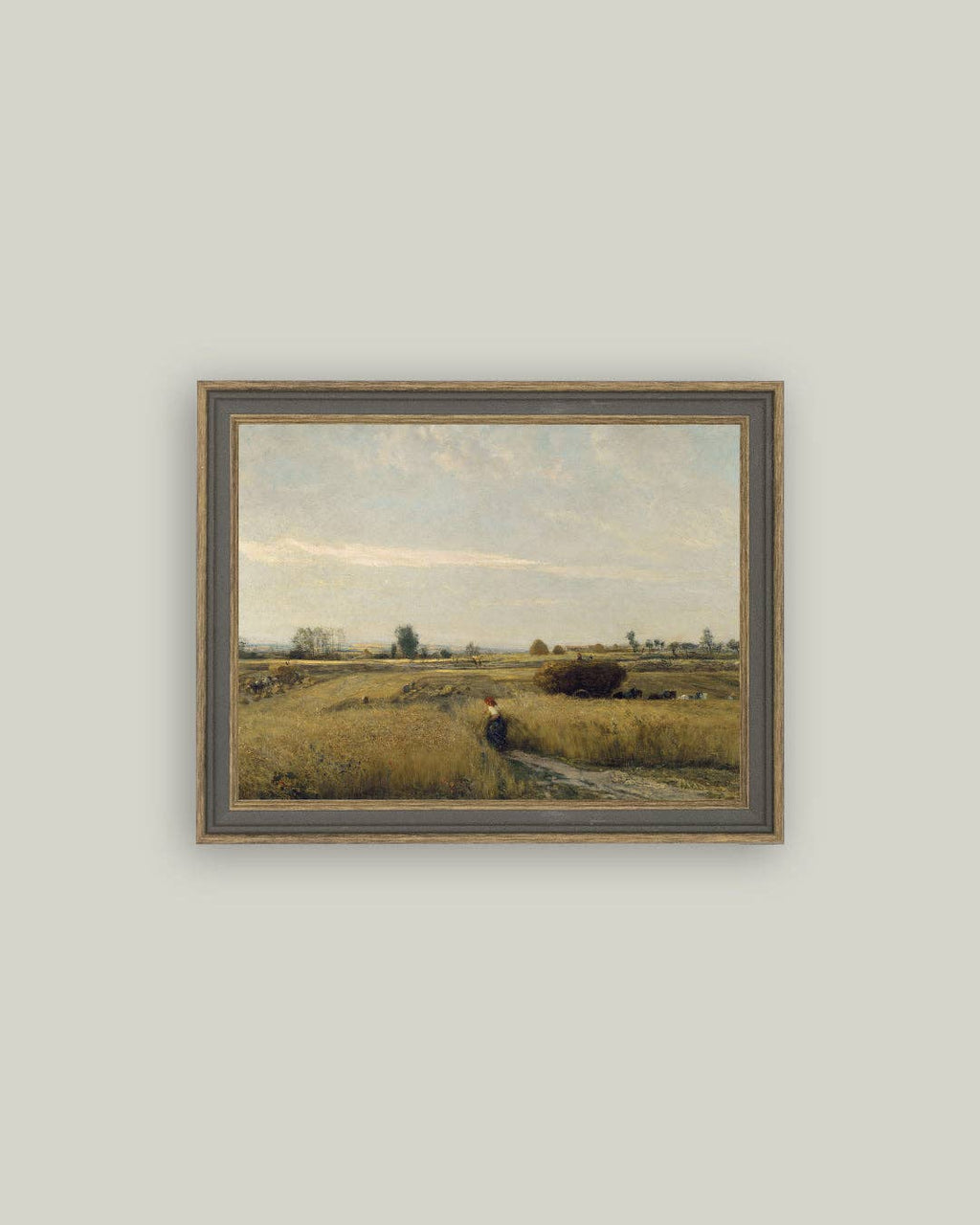 Harvest Landscape Framed