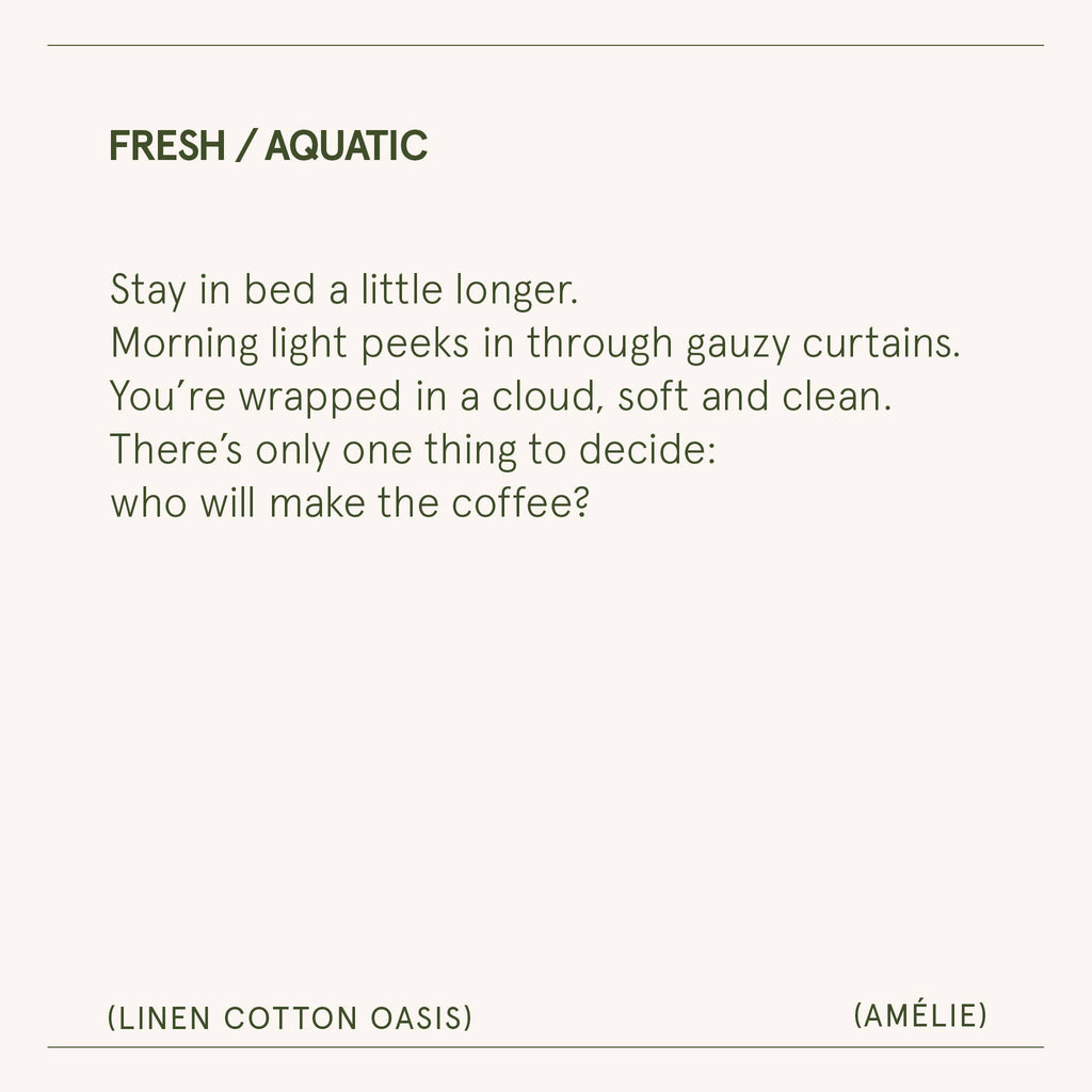 Linen Cotton Oasis - 19oz