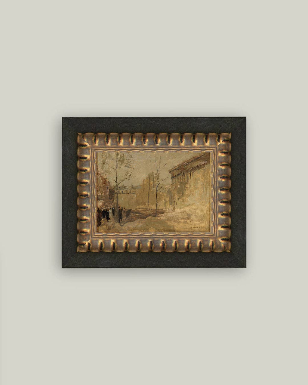 Place De La Madeleine Framed Antique Art