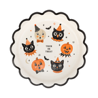 Vintage Halloween Characters Plate