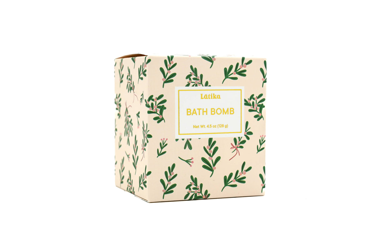 Holly Christmas Bath Bomb