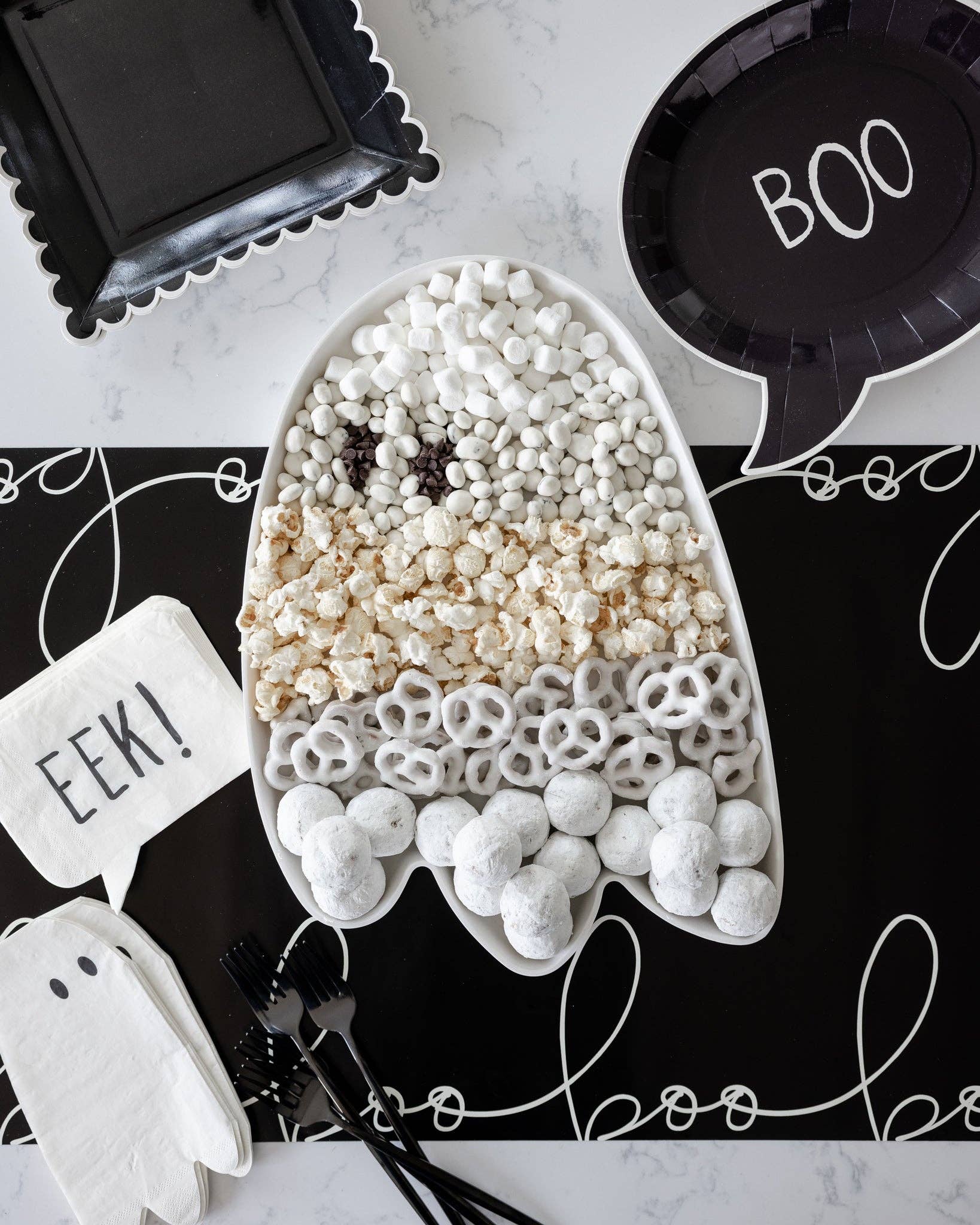 Salem Apothecary Boo Table Runner