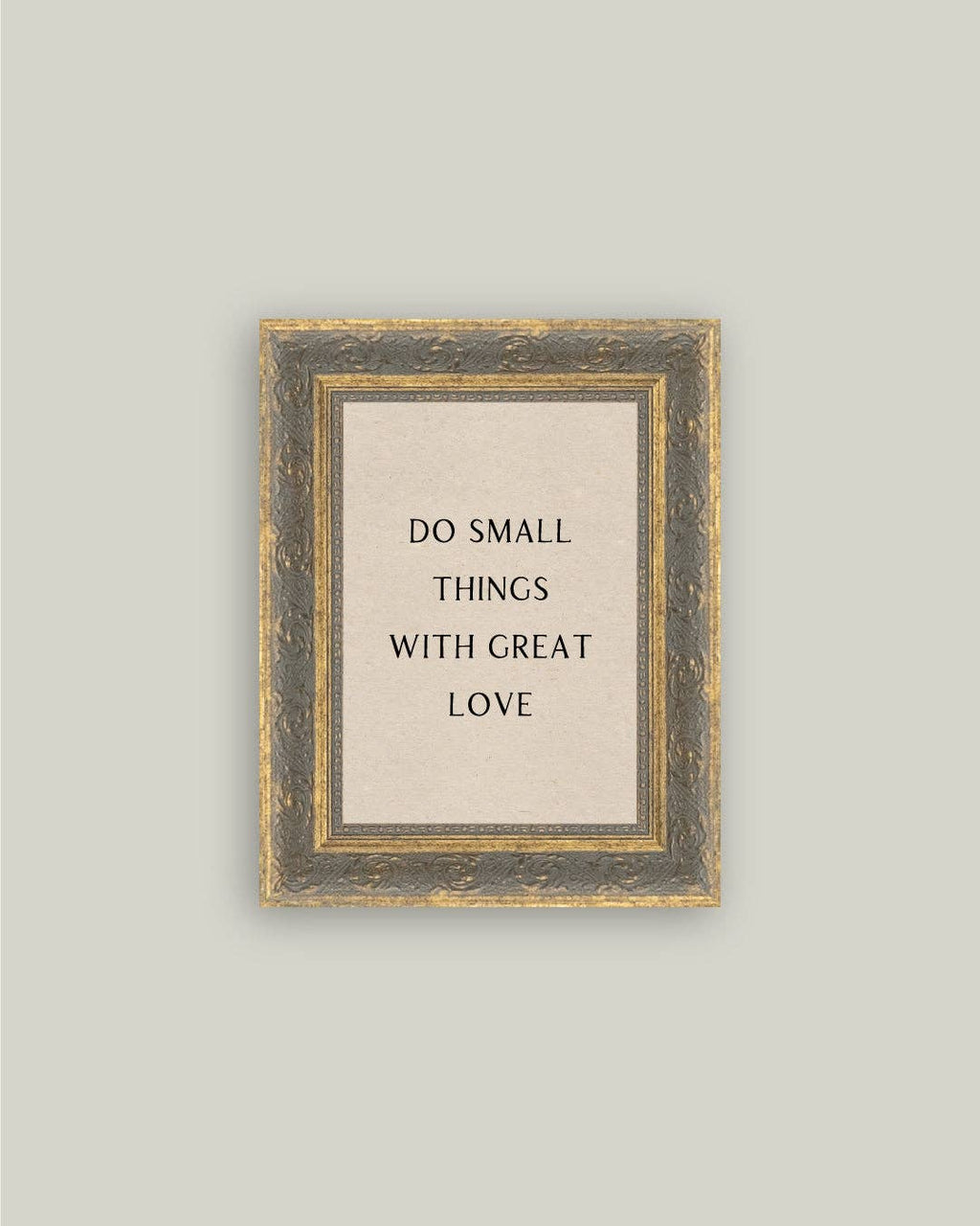 Do Small Things
