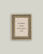 Do Small Things
