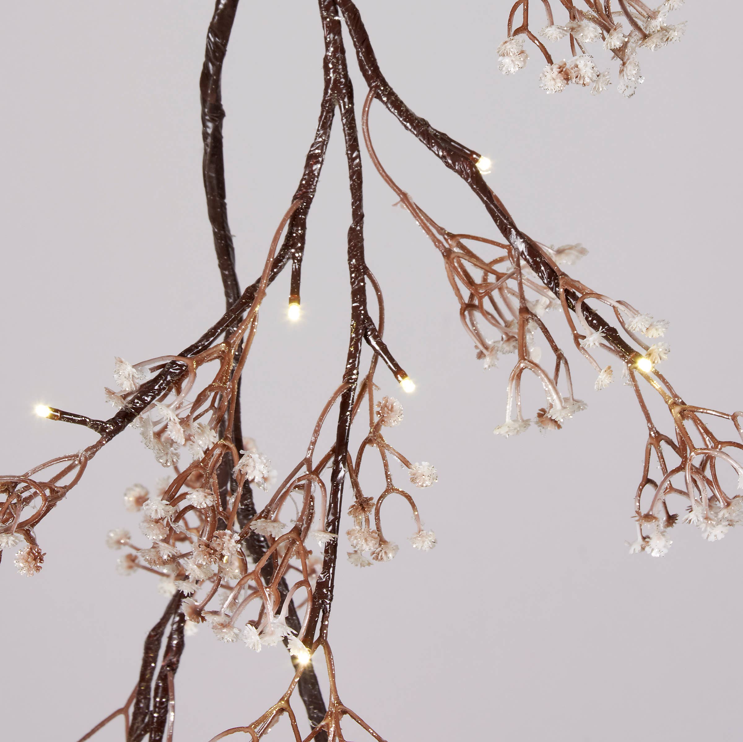 Baby's Breath Lighted Garland