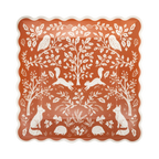 WDT1342 - Acorn Grove Square Paper Plates