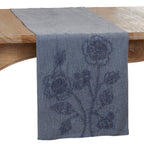 Stone Washed Floral Runner