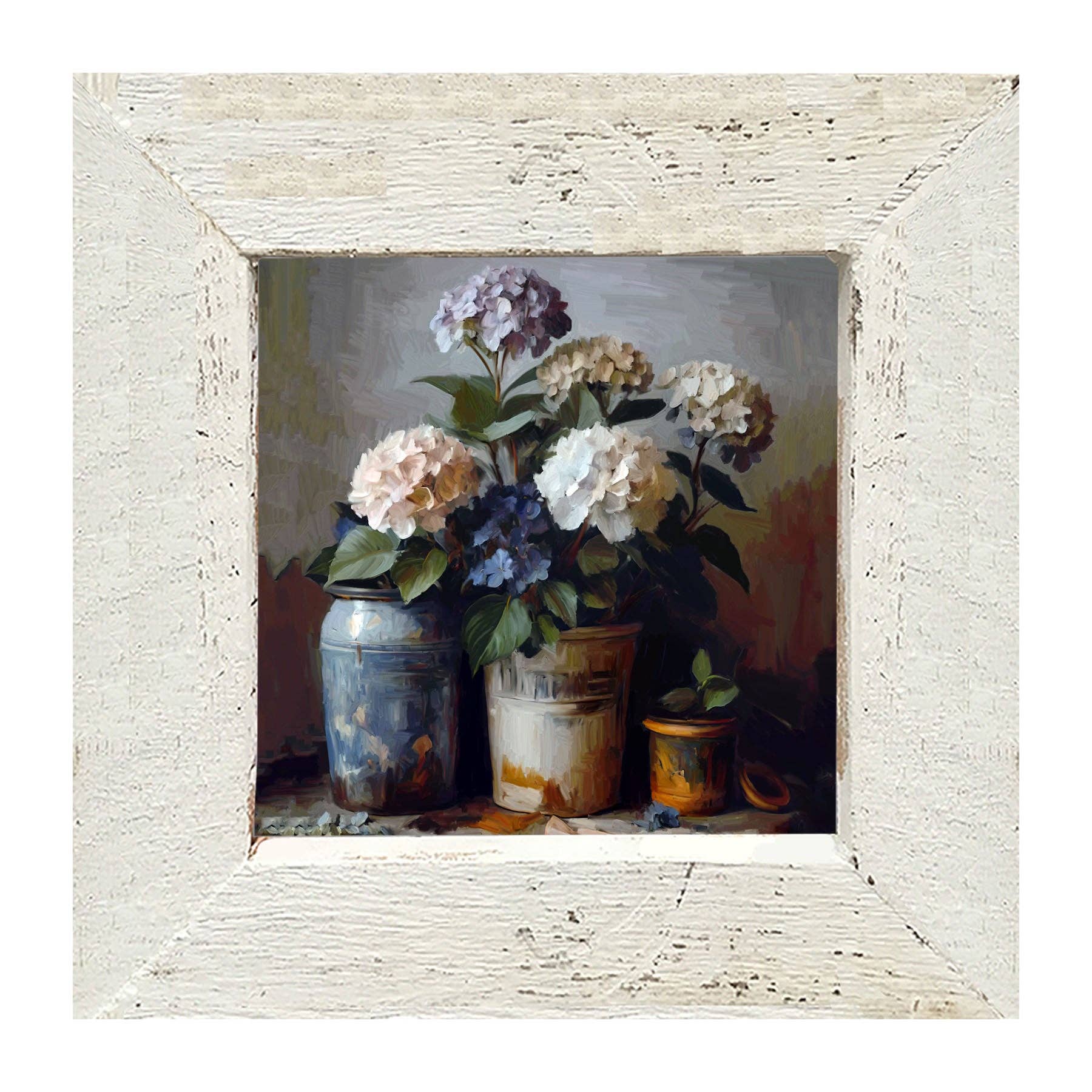 Rustic Hydrangeas