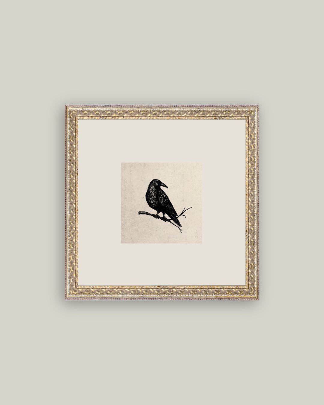 Crow Framed