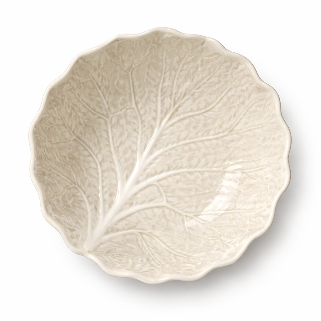 Le Jardin White Cabbage Soup Bowl