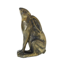 4.5" Bea Bunny Figurine - Antiqued Gold Finish