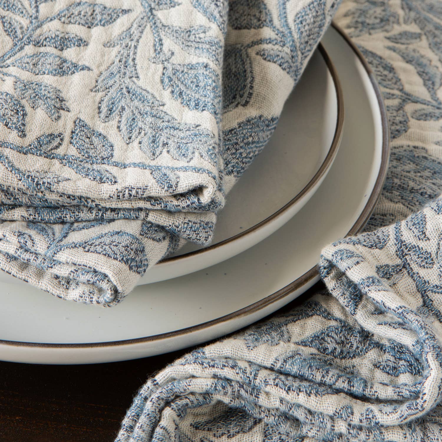 Larkspur Topiary Napkins Set of 4