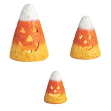 Mache Candy Corn Luminarie - Small