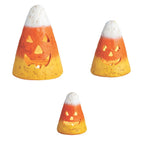 Mache Candy Corn Luminarie - Large