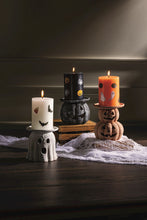 Stacked Pumpkin Pillar Holder