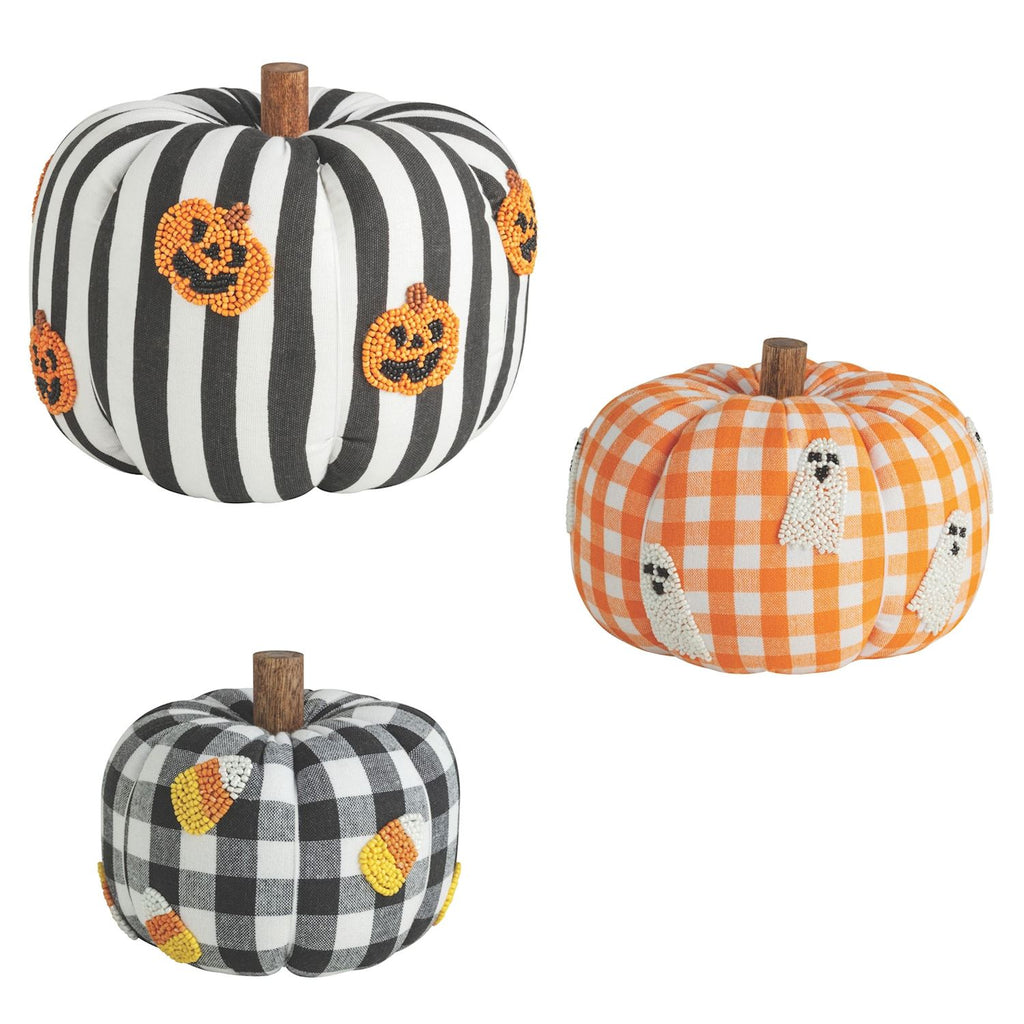 Candy Beaded Icon Pumpkin