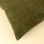 16x24 Wide Wale Corduroy Pillow - Moss