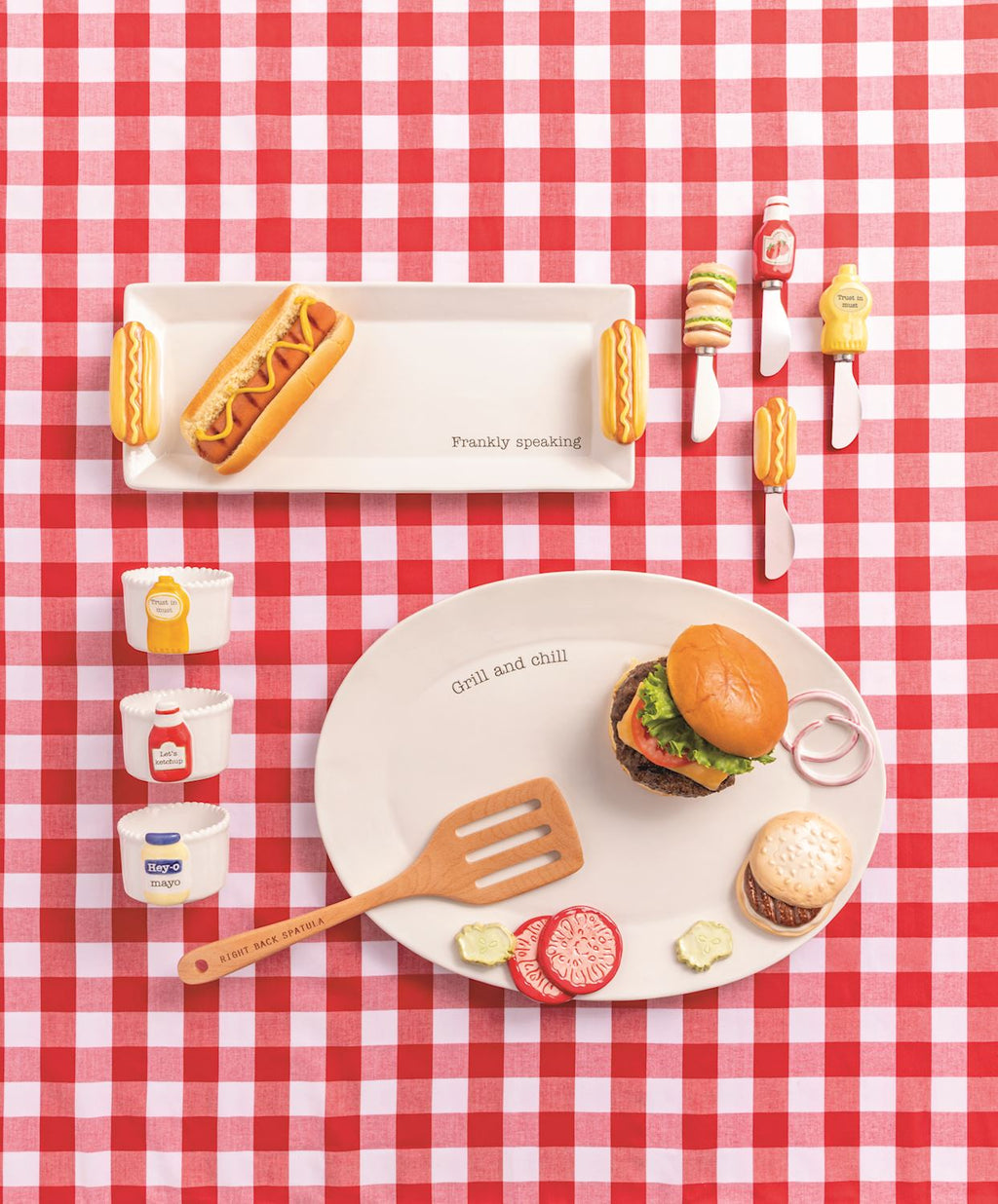 Grill Shaped Tidbit