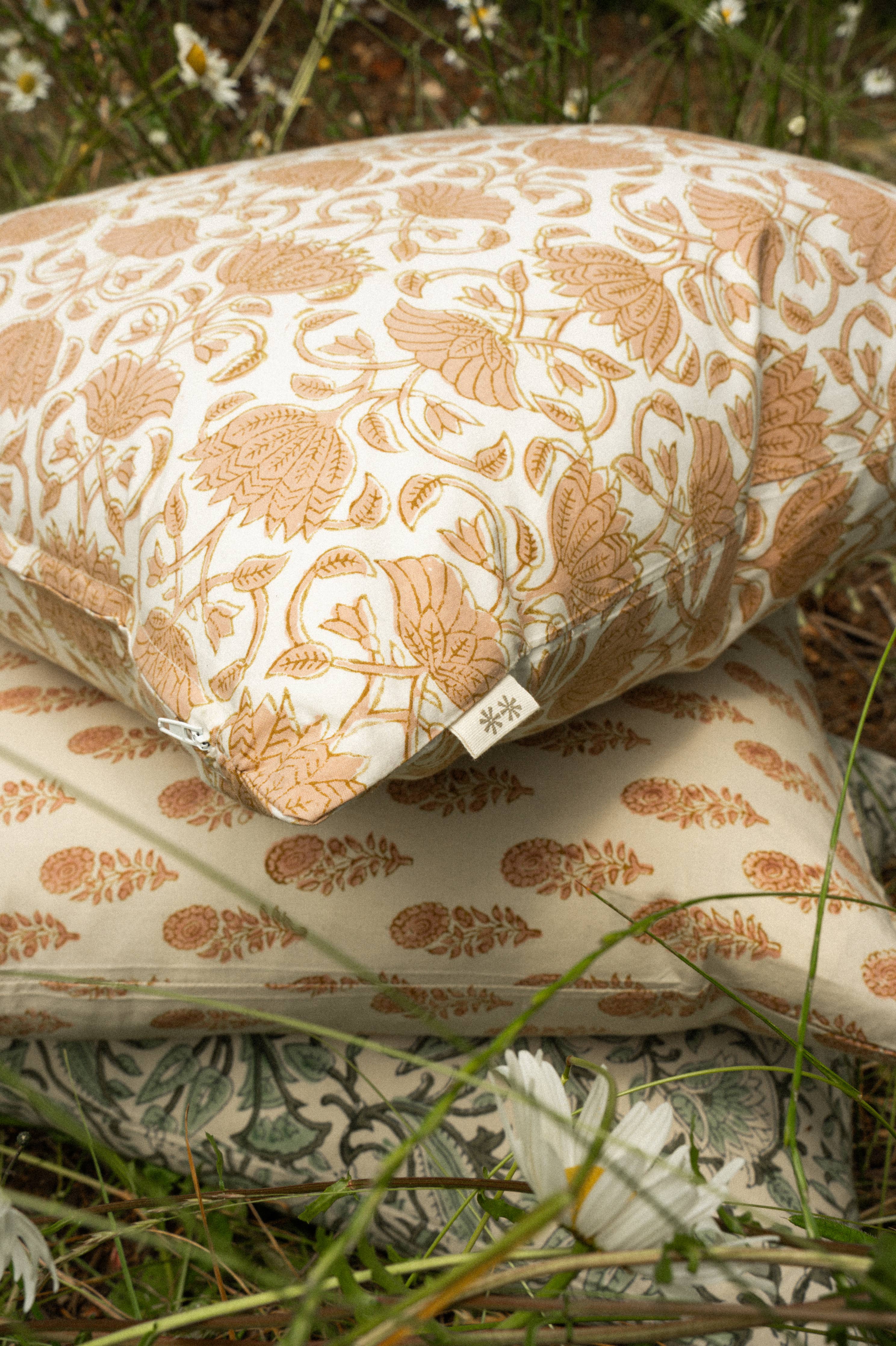 20x20 Chitra Block Print Pillow