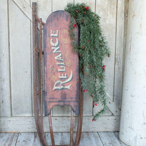 42" Iced Pine Weeping Spray