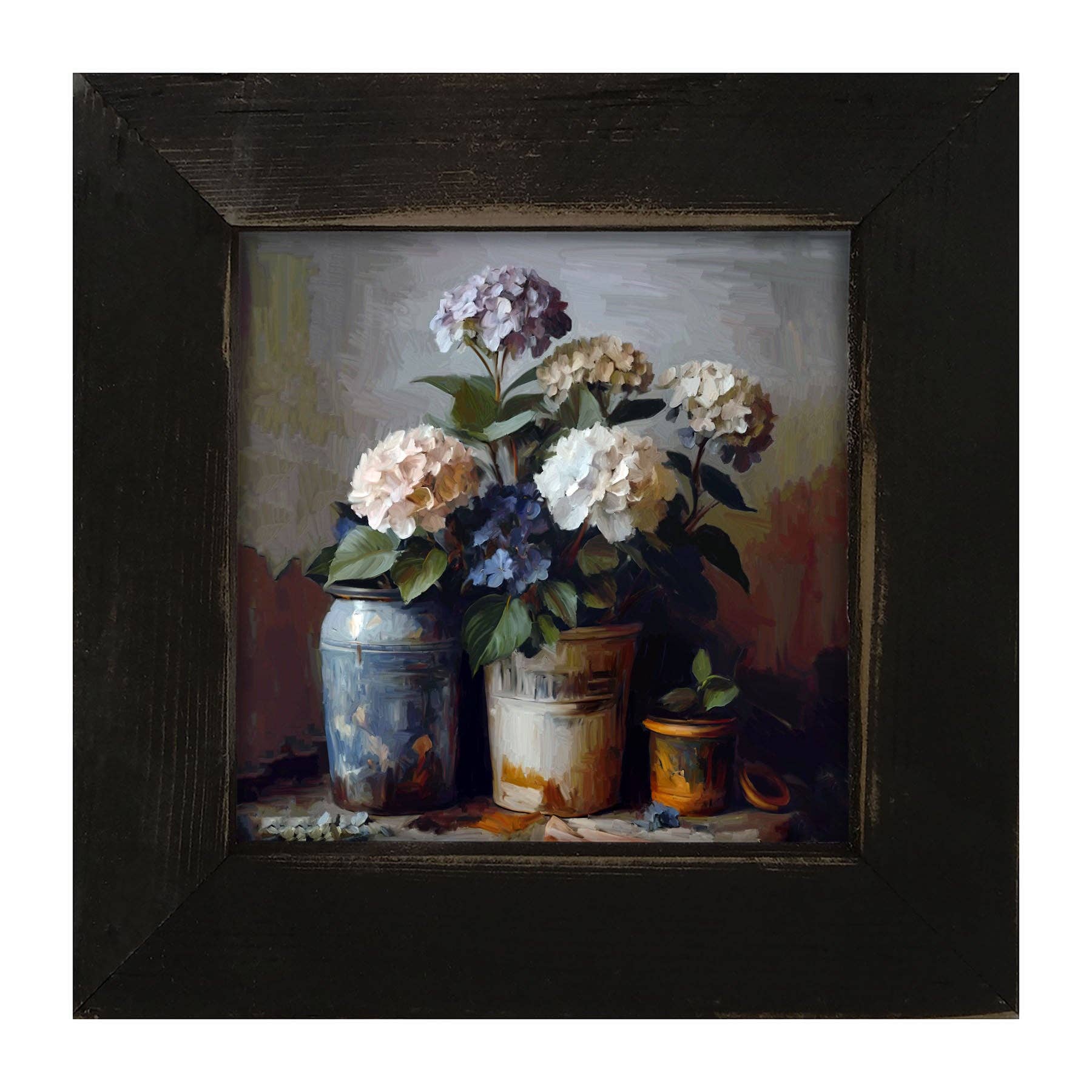 Rustic Hydrangeas
