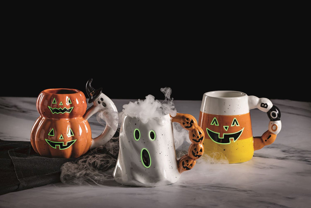 Candy Corn Glow In Dark Mug