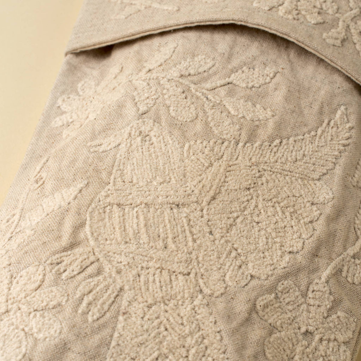 Forestvale Embroidered Stocking White