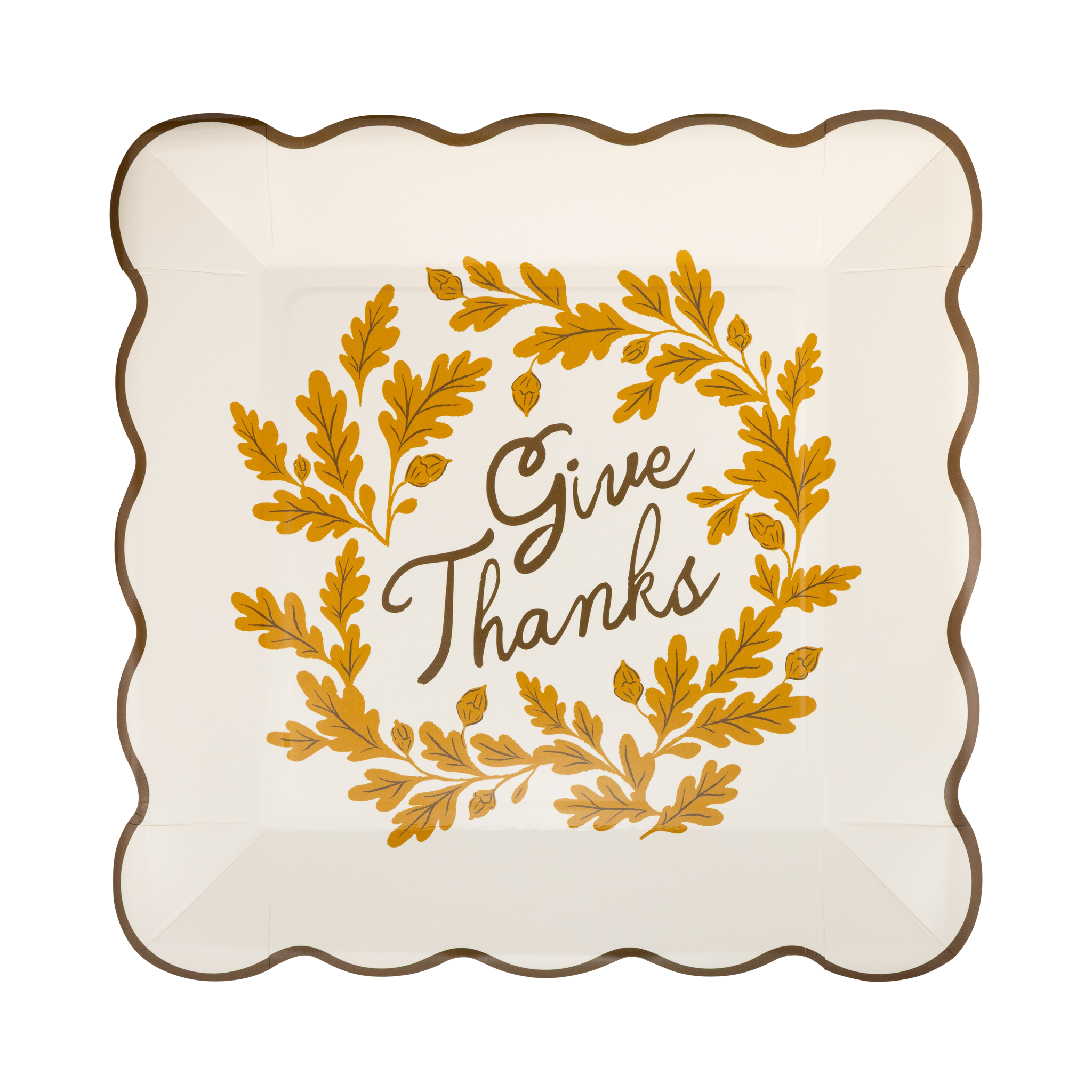 Give Thanks Paper Plates