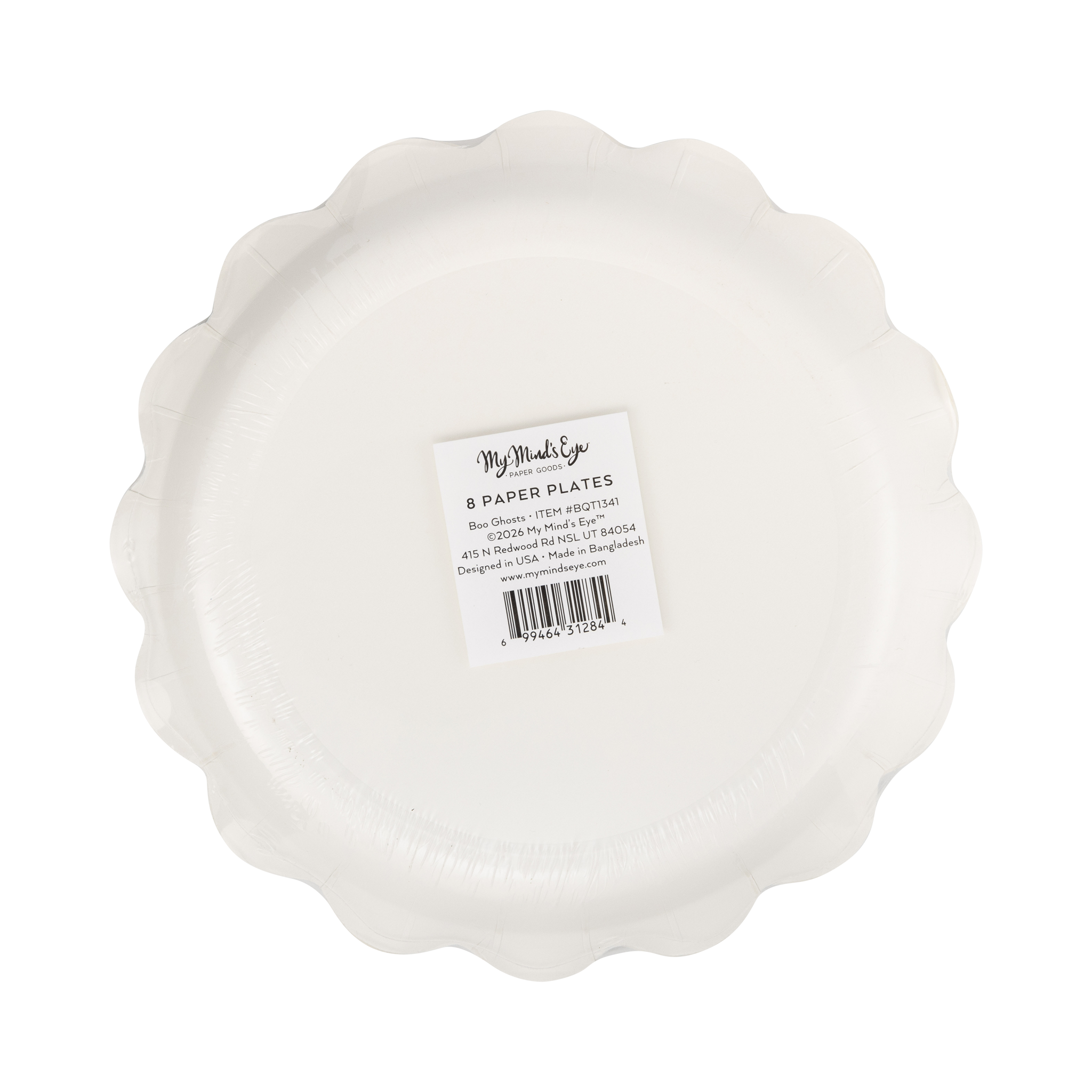 Booquette Ghosts 8" Plate