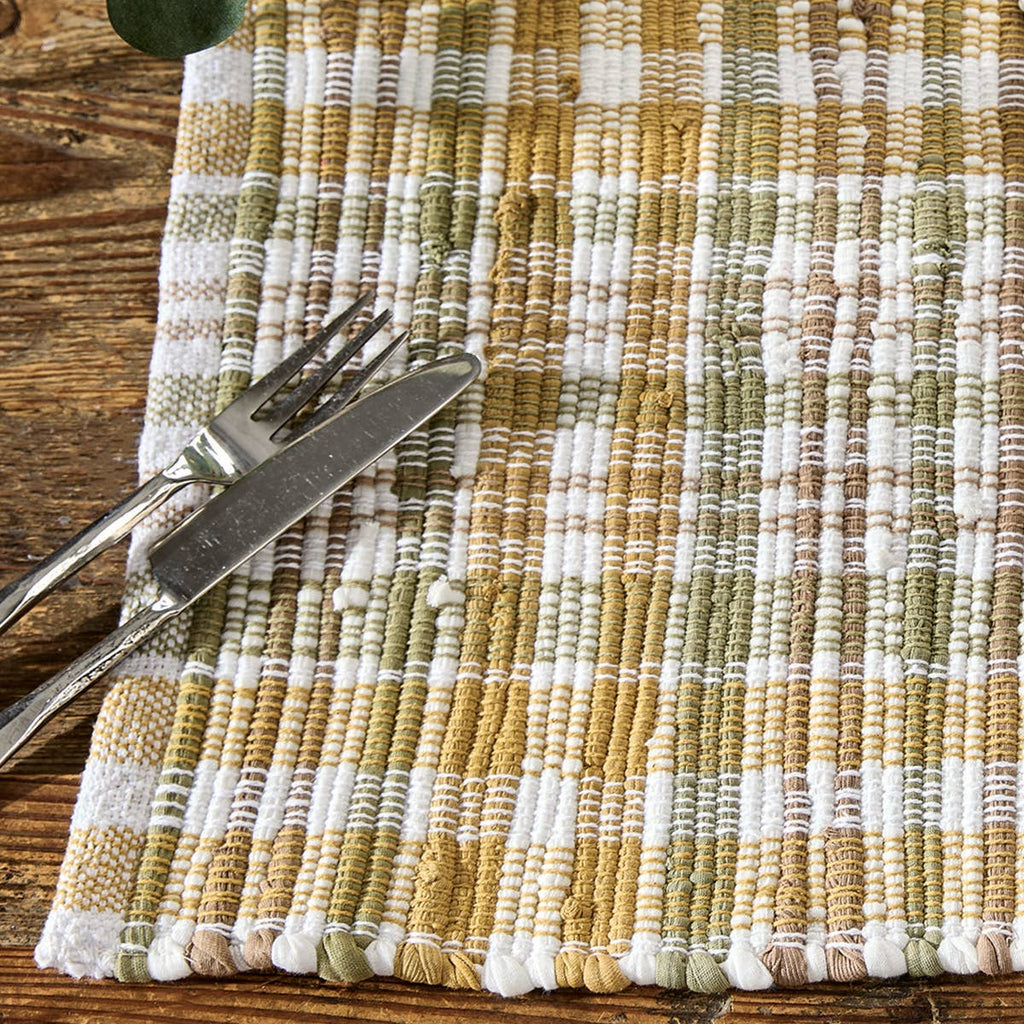Farmstead Plaid Chindi Placemat
