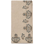 Salvia Block Print Napkins Set/4