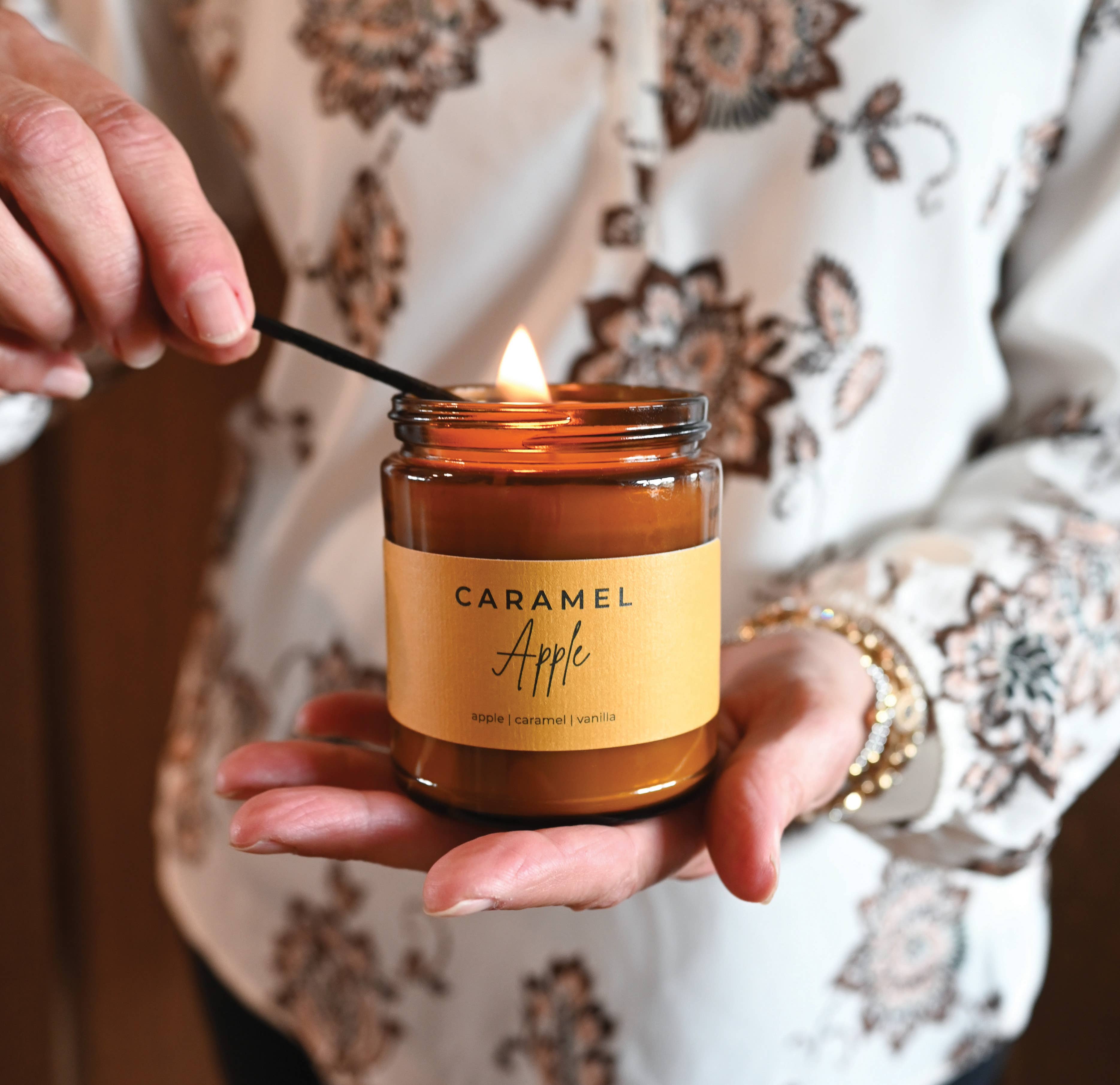 Caramel Apple Candle 7 oz Candle