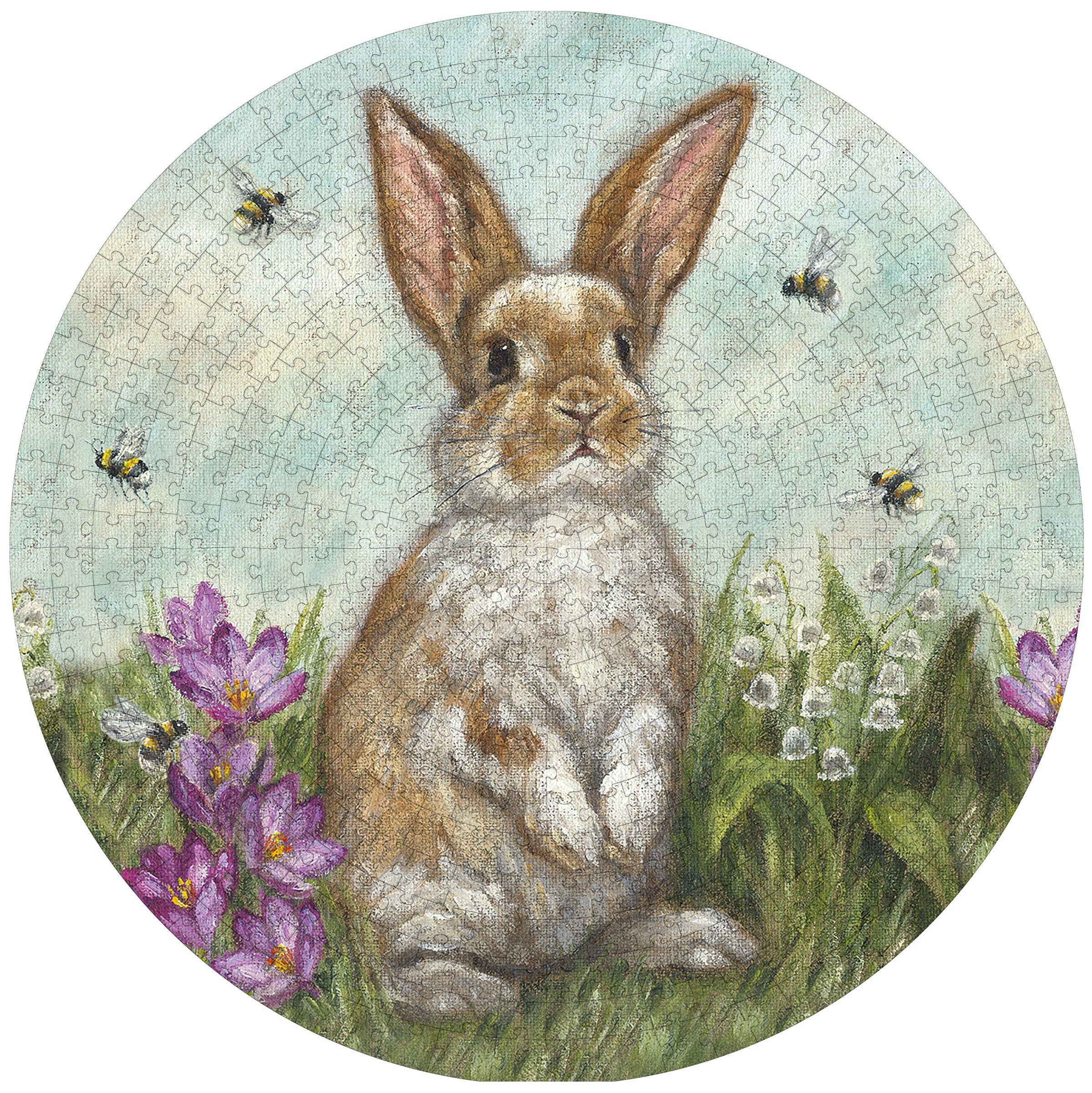 Garden Bunny Puzzle