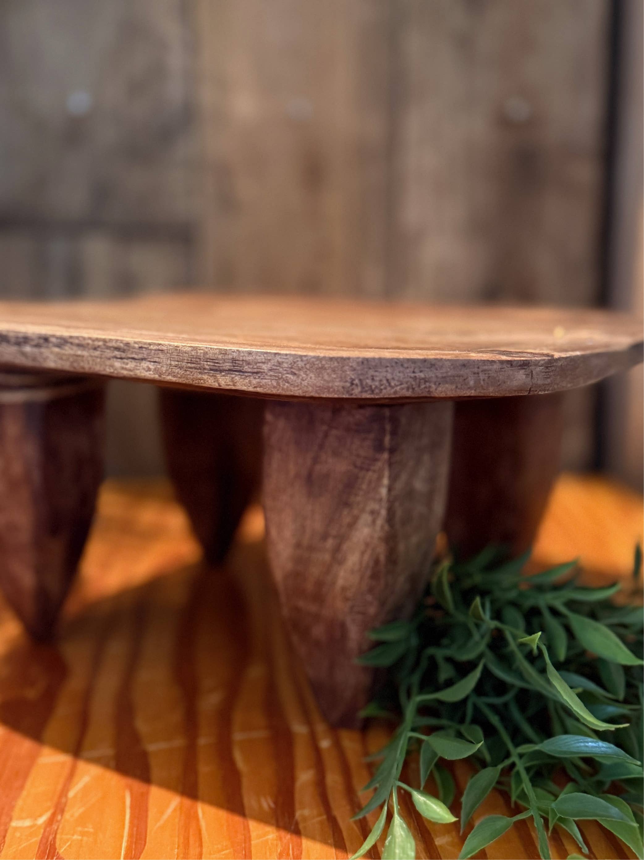 Square Primitive Stool
