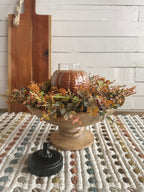 Classic Wood Pedestal Bowl